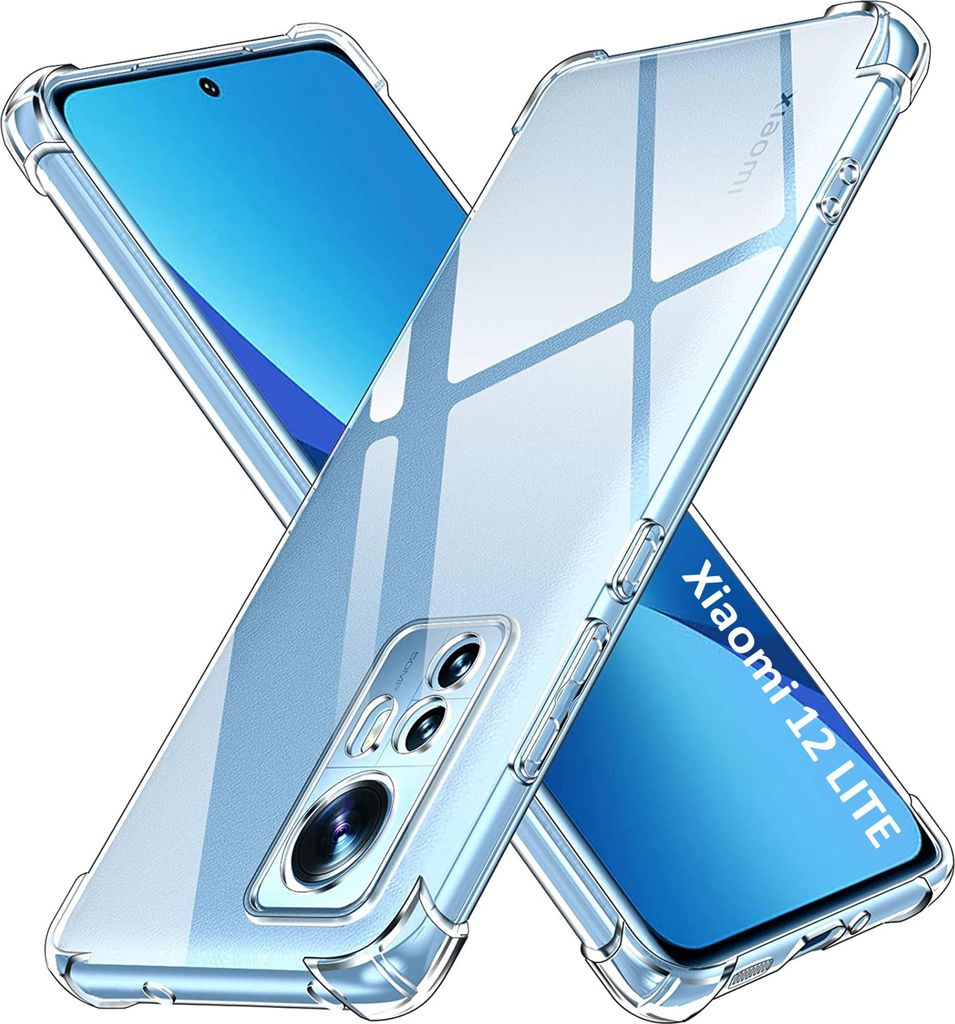 Hülle für Xiaomi 12 LITE - Stoßfeste Transparent Handyhülle Kratzfest Schutzhülle Ultra Dünn Phonillico