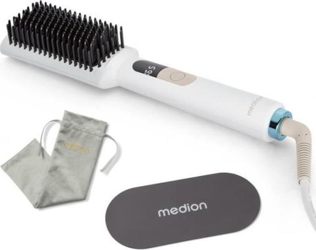 MEDION Brosse à lisser HB1 (fer à lisser & brosse à Image du produit 