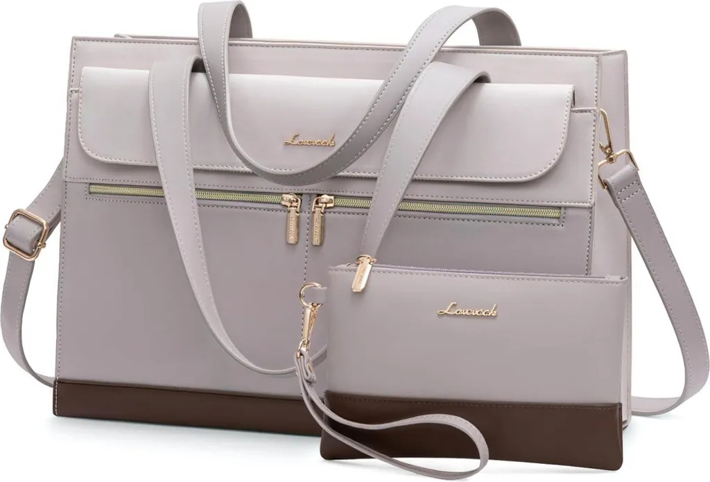 Sac à Main Ordinateur 15,6 Pouces pour Femme Travail et Bureau Chic PU
