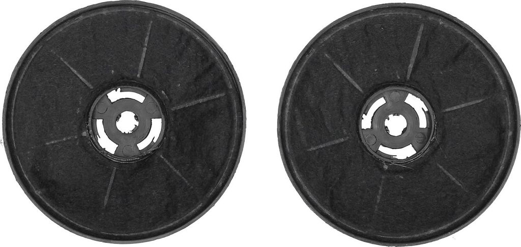 Kohlefilter Set 105mmø Passend für Klarstein 10032844 Bluparts in Dunstabzugshaube 2stk