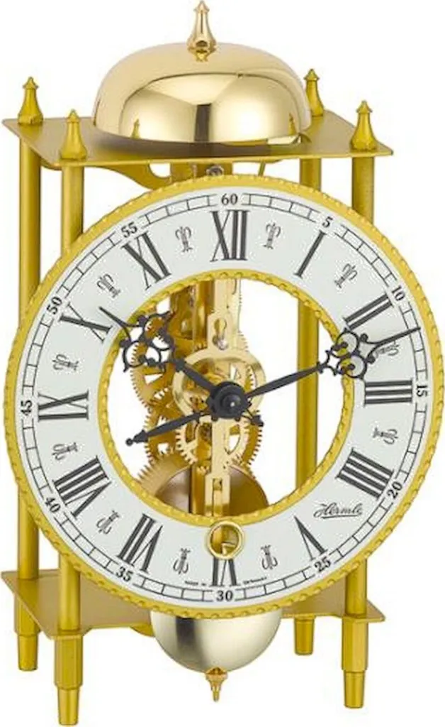 Hermle 23004-000711 Horloge de décoration bureau et salon luxe 24cm