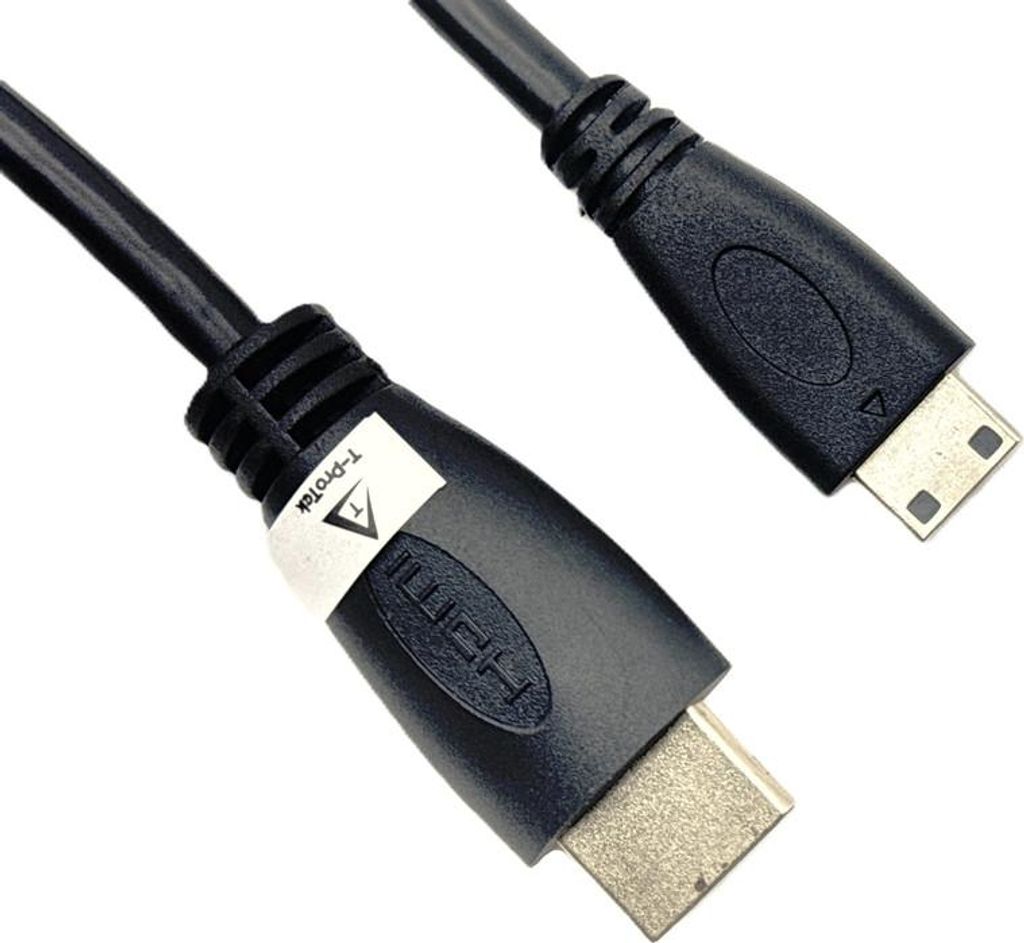 Mini HDMI auf HDMI Kabel Adapter kompatibel für Canon EOS 60D Digitalkamera