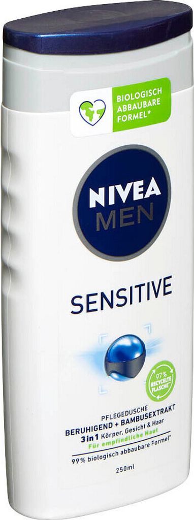 NIVEA MEN SENSITIVE Duschgel 250 ml Produktbild 