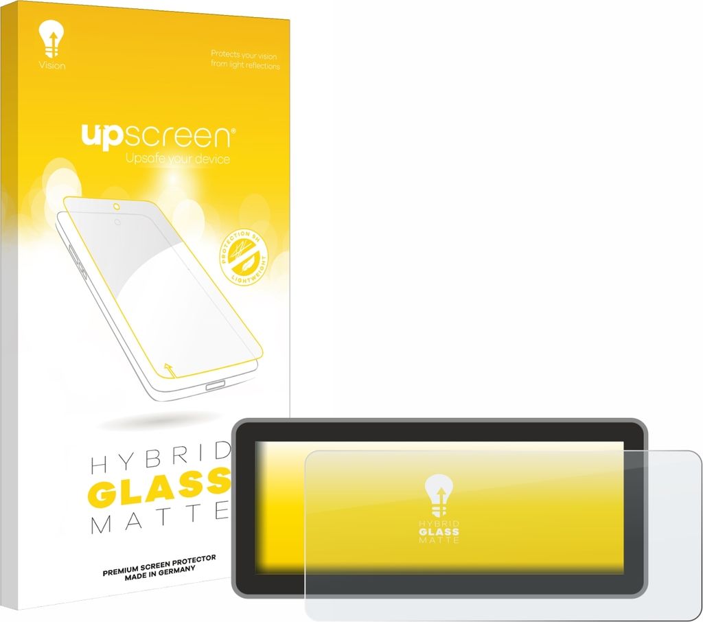 upscreen Entspiegelungs Schutzglas für Vantrue Nexus 4 Pro Schutzfolie Panzer Folie Glas Display Schutz matt