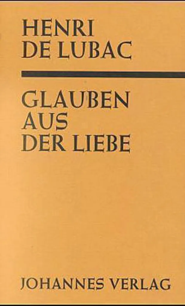 Livre de méditation Glauben aus der Liebe Catholicisme pour prière quotidienne