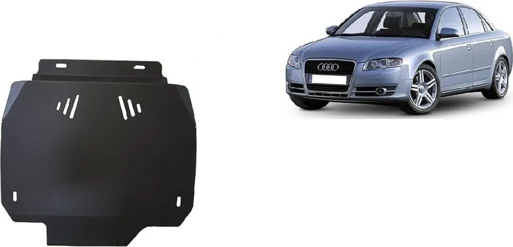 Protezione antincastro in acciaio per Audi A4 B7 All Road con cambio automatico