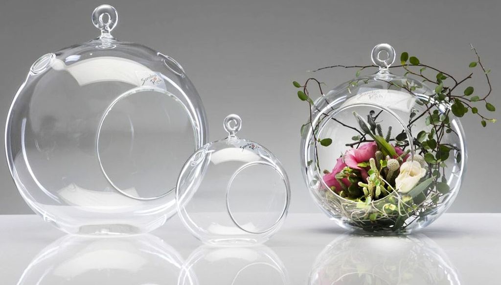 Glaskugel Ball ø 18/H 20 cm - klar Produktbild 