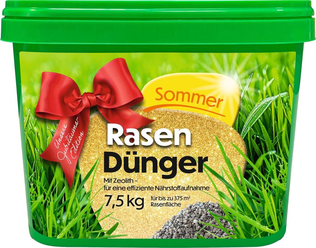 Schomaker Rasendünger Sommer mit Zeolith 7,5 kg Produktbild 