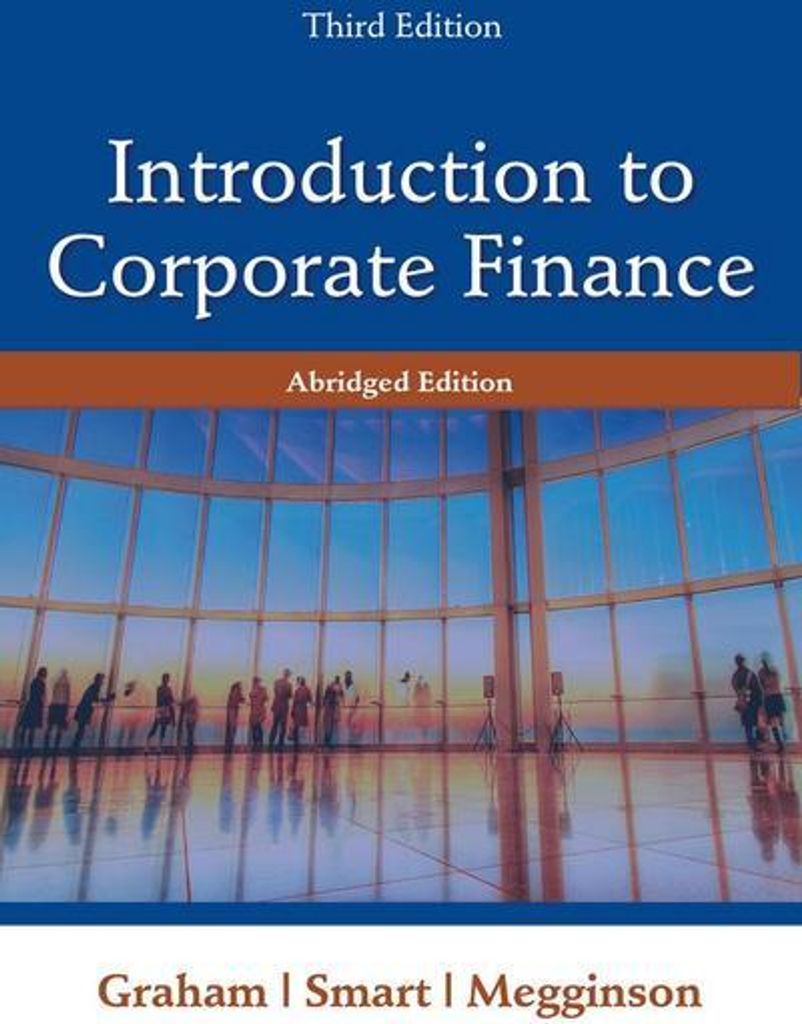 Smart, S: Introduction to Financial Management