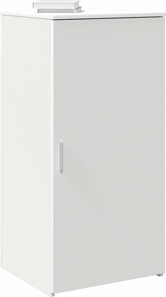Hochwertig Lagerschrank Weiß 50x45x103,5 cm Holzwerkstoff 859042