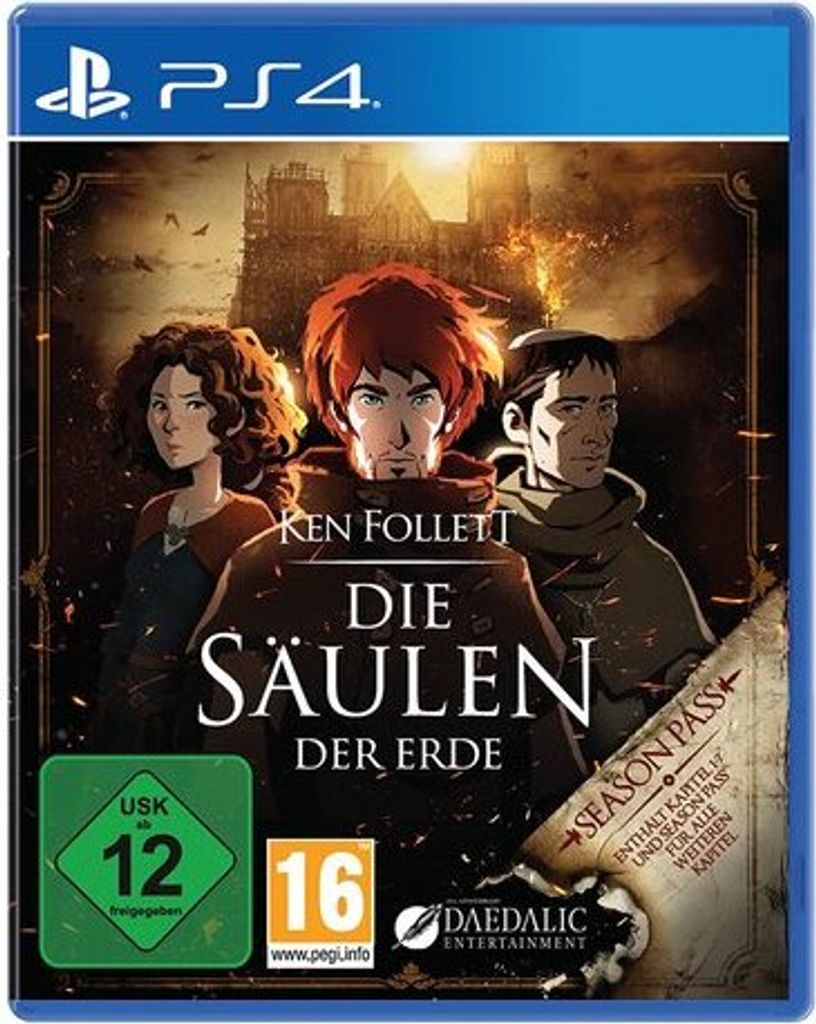 Daedalic Entertainment The Pillars of the Earth, PlayStation 4, M (Reif)