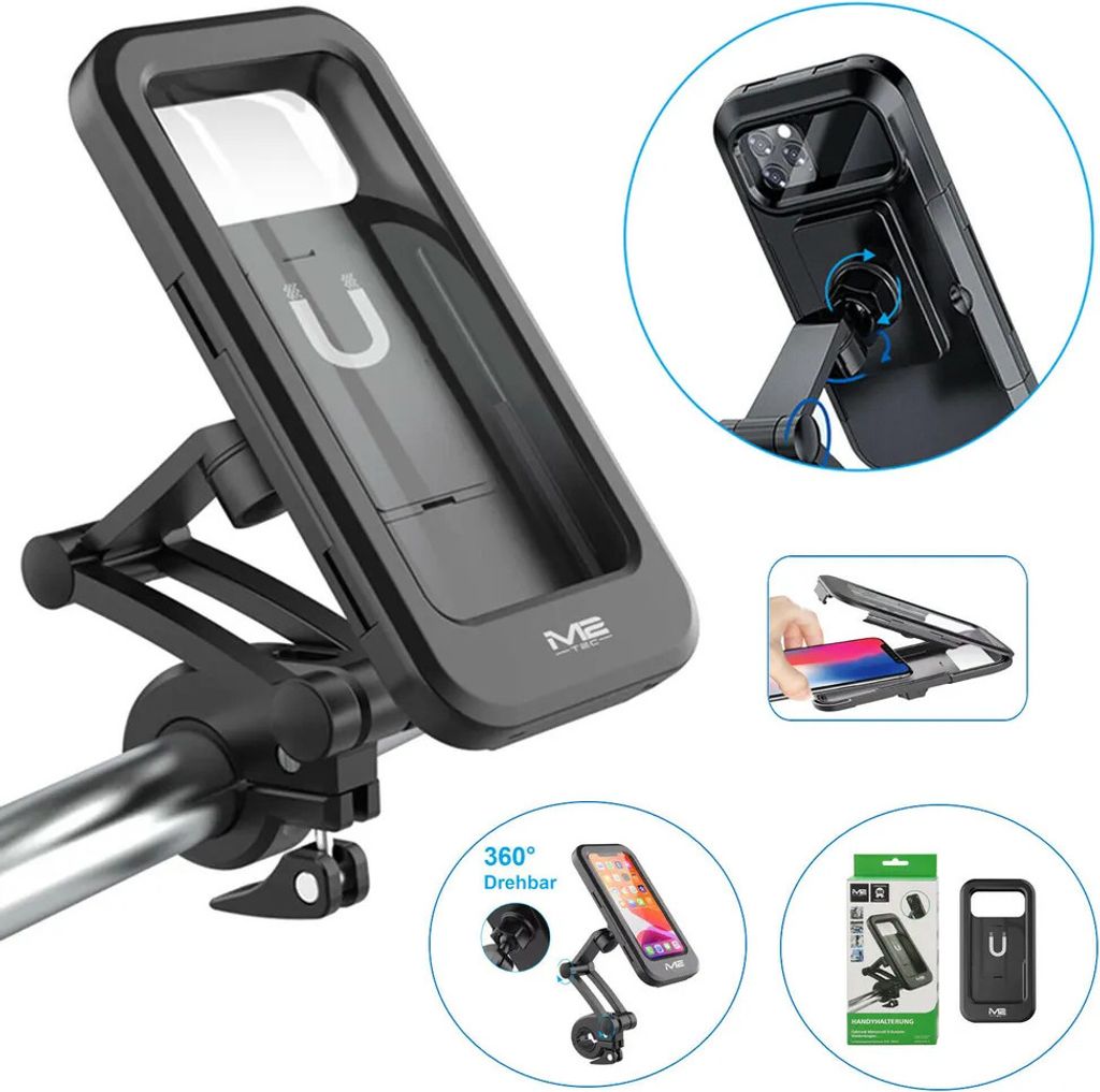 Fahrrad Motorrad Halterung Halter Handy Smartphone Produktbild 