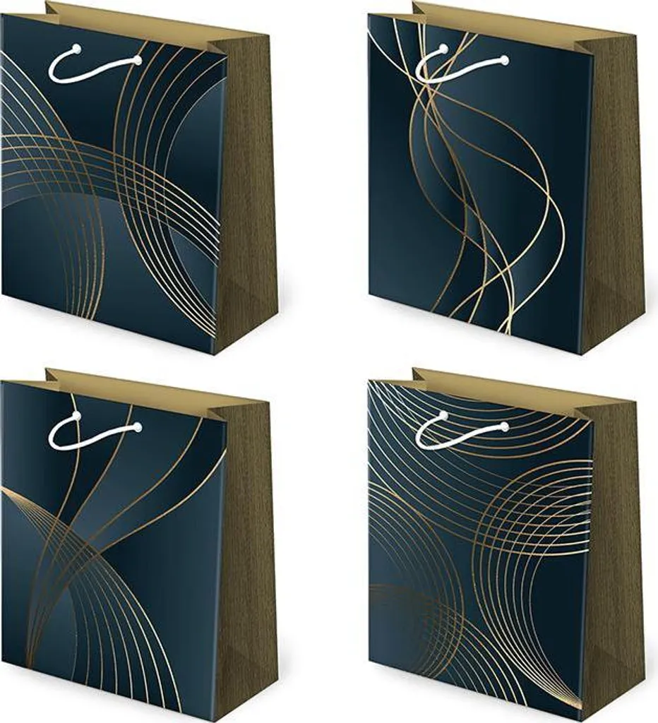 Sacs décoratifs T2A-11 Avantgarde - Emballage luxe robuste lot de 10