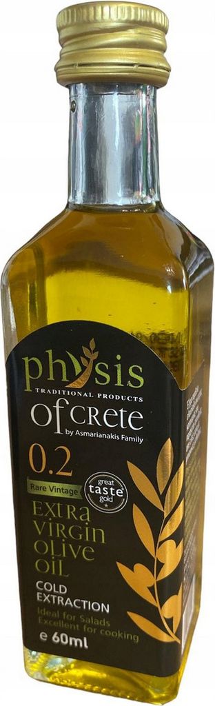 Physis of Crete Natives Olivenöl Extra 60 ml kaltgepresst aus Kreta
