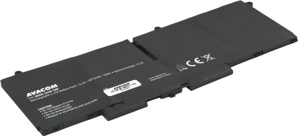 Batterie ordinateur portable pour Dell Latitude 5330 5530 58Wh Li-Pol