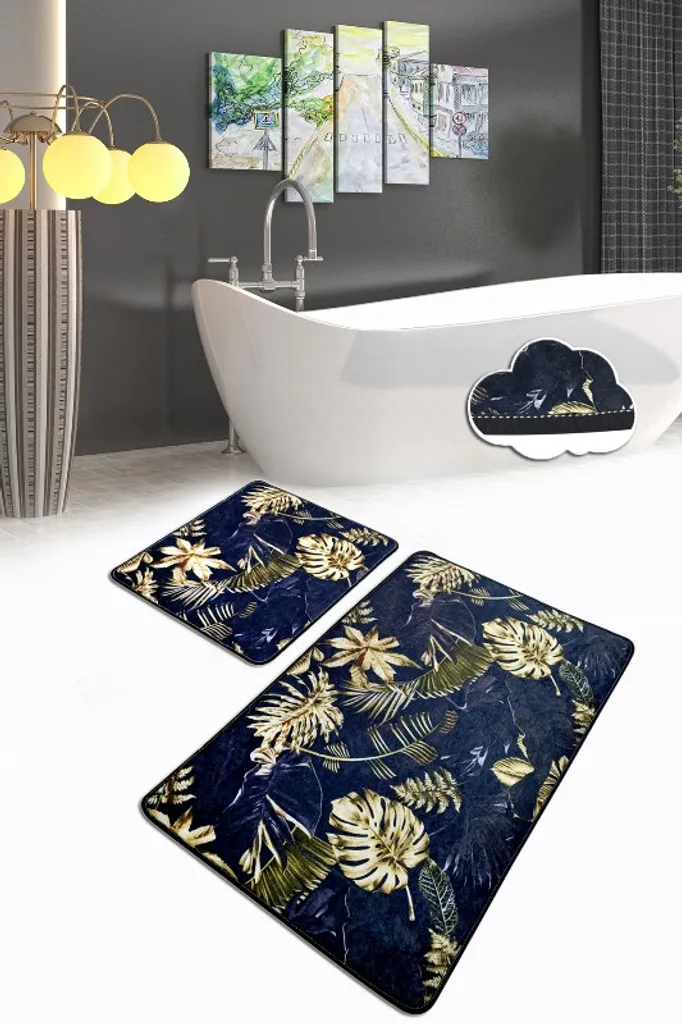 Mijolnir Tappetino Bagno 700 gr/m² Velluto Colorata - Coperta CHL4481