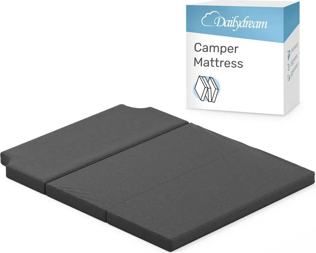 Matelas de Couchage Camping-Car 148x185 cm DD Camper Haute Densité