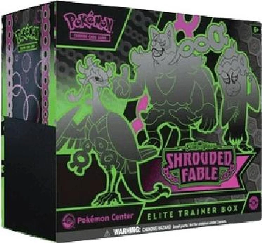 Sécurisez vos cartes rares avec le Coffret Shrouded Fable Pokémon Center