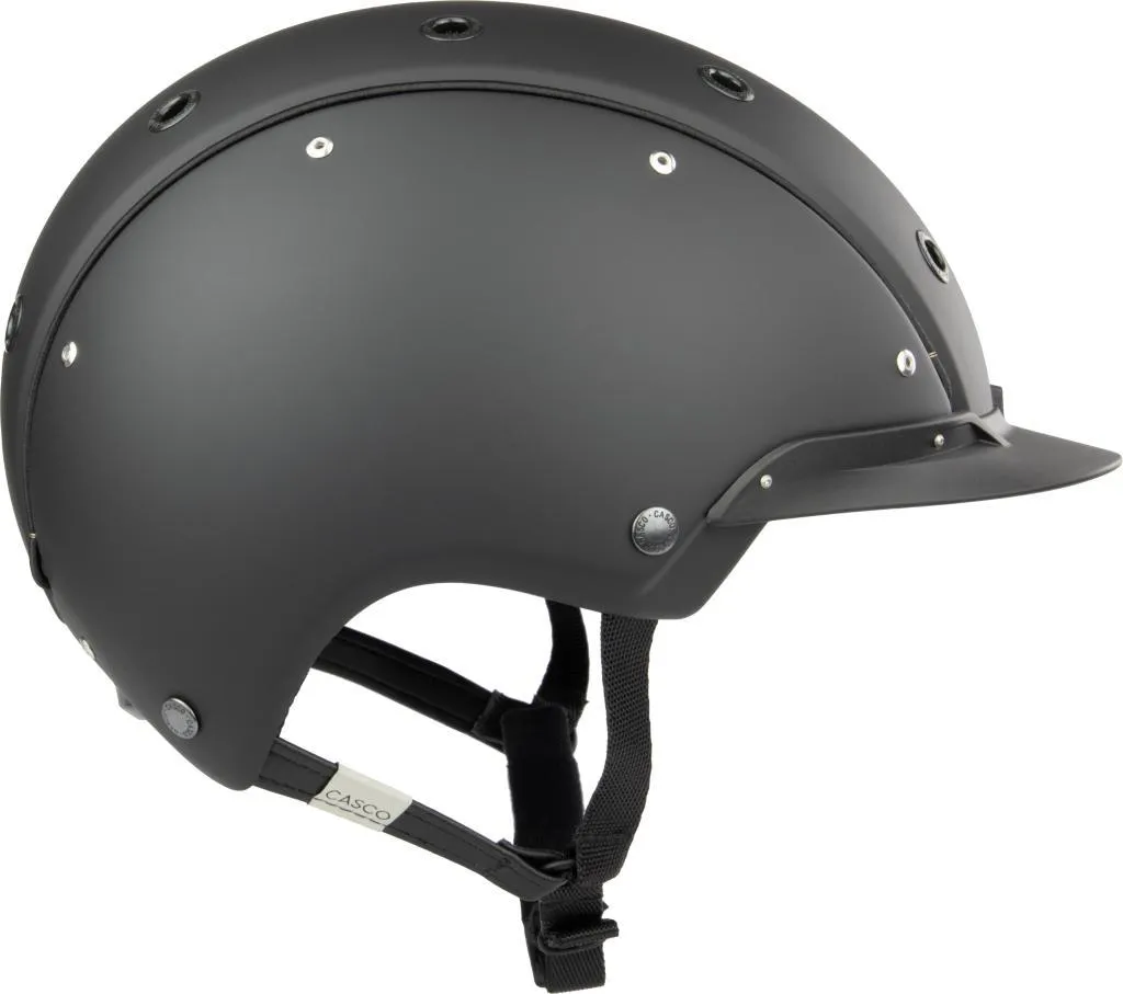 Casque vélo Champ Casco noir 58-62 cm pour homme et femme ajustable
