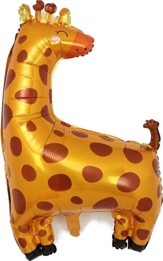 Folienballon Tier, Giraffe, ca. 94 x 68 cm