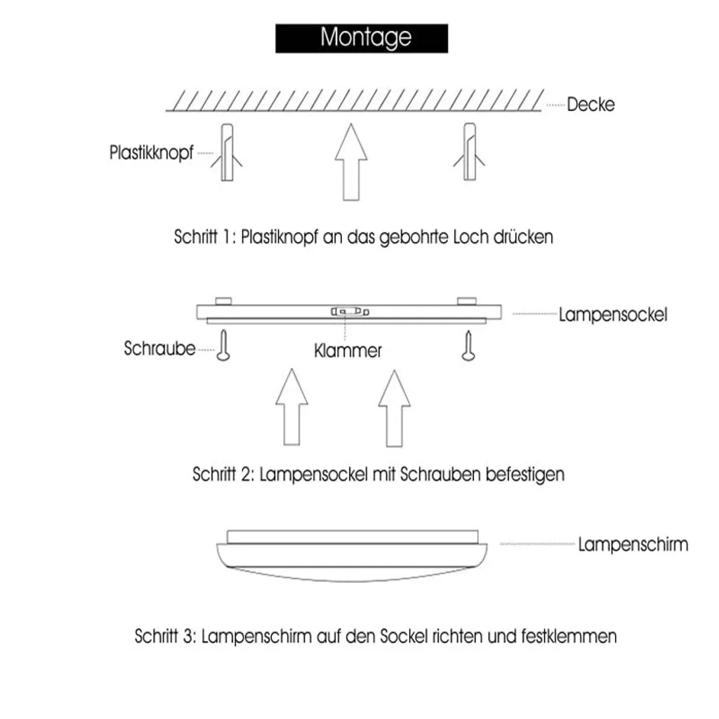 Plafonnier LED 72W Dimmable JNGLGO Rectangulaire avec Télécommande