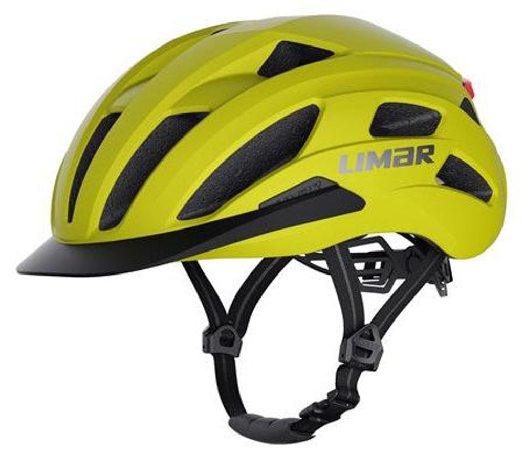 Limar Helm Torino M 53-57 mattgelb mit LED Produktbild 