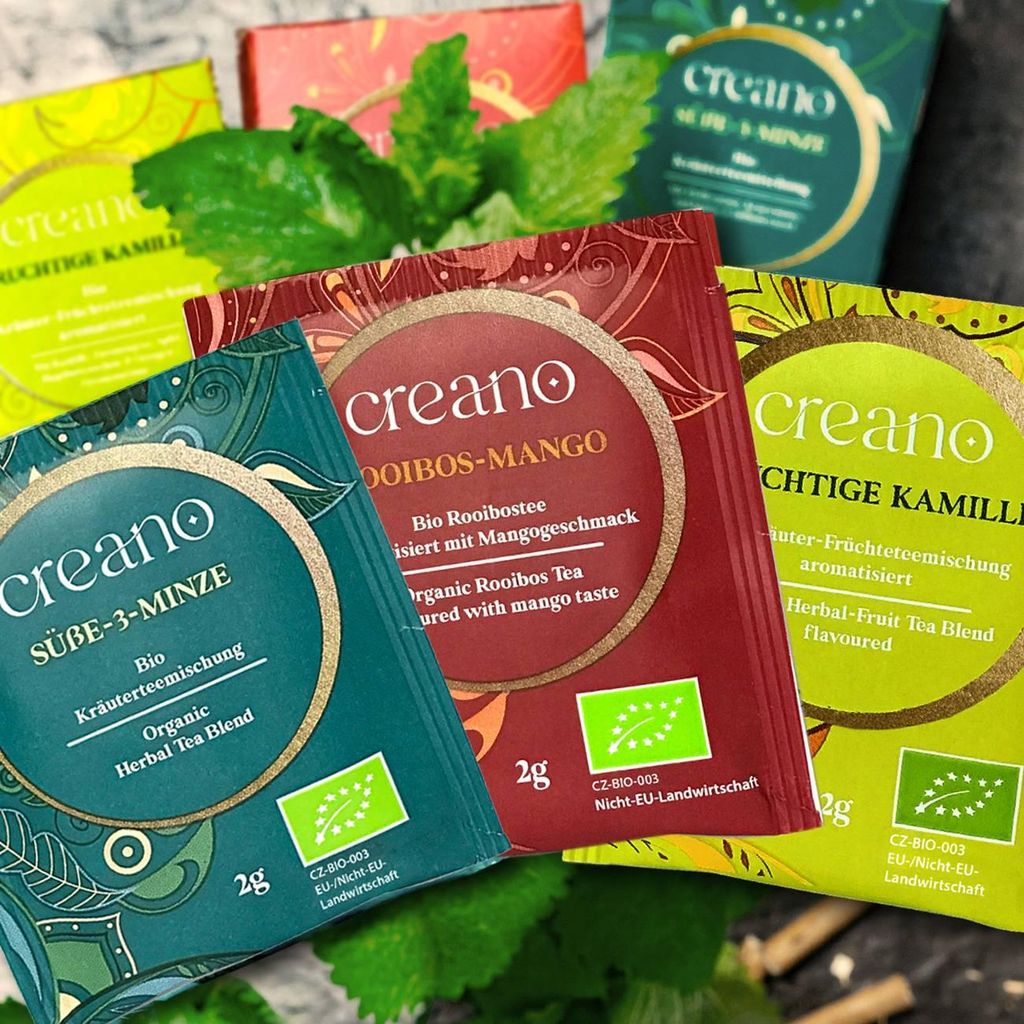 60er “Herbal Mix“  (Fruchtige Kamille, Süße 3-Minze, Produktbild 