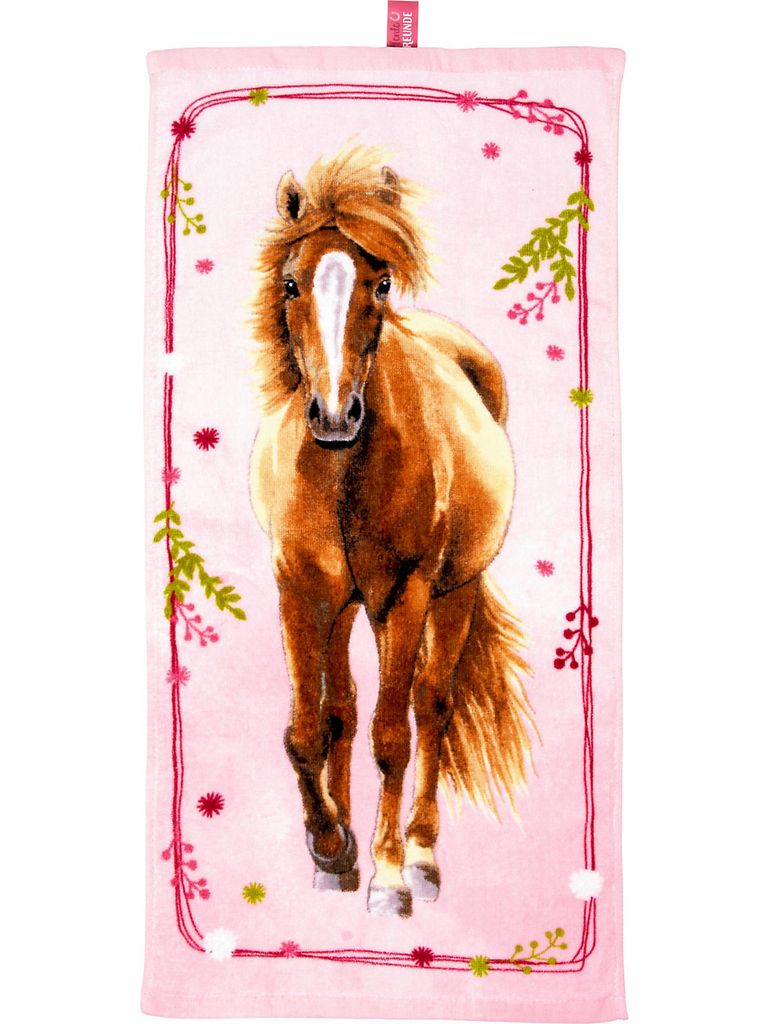 Die Spiegelburg Zauberhandtuch Wintertiere - Magisches Handtuch 60x30cm