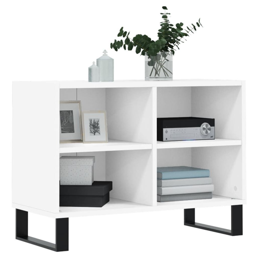 Stabli TV-Schrank Weiß 69,5x30x50cm Holzwerkstoff - DE240506 - TV-Schränke