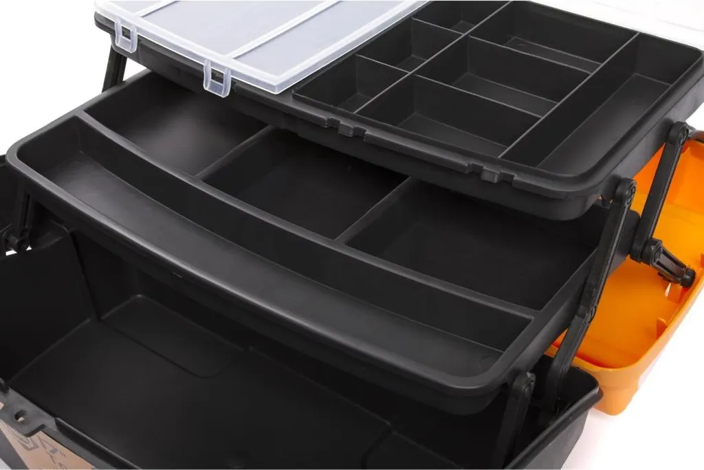 Caisse à Outils Professionnelle Mano Premium 43cm - Rangement Multi-usage