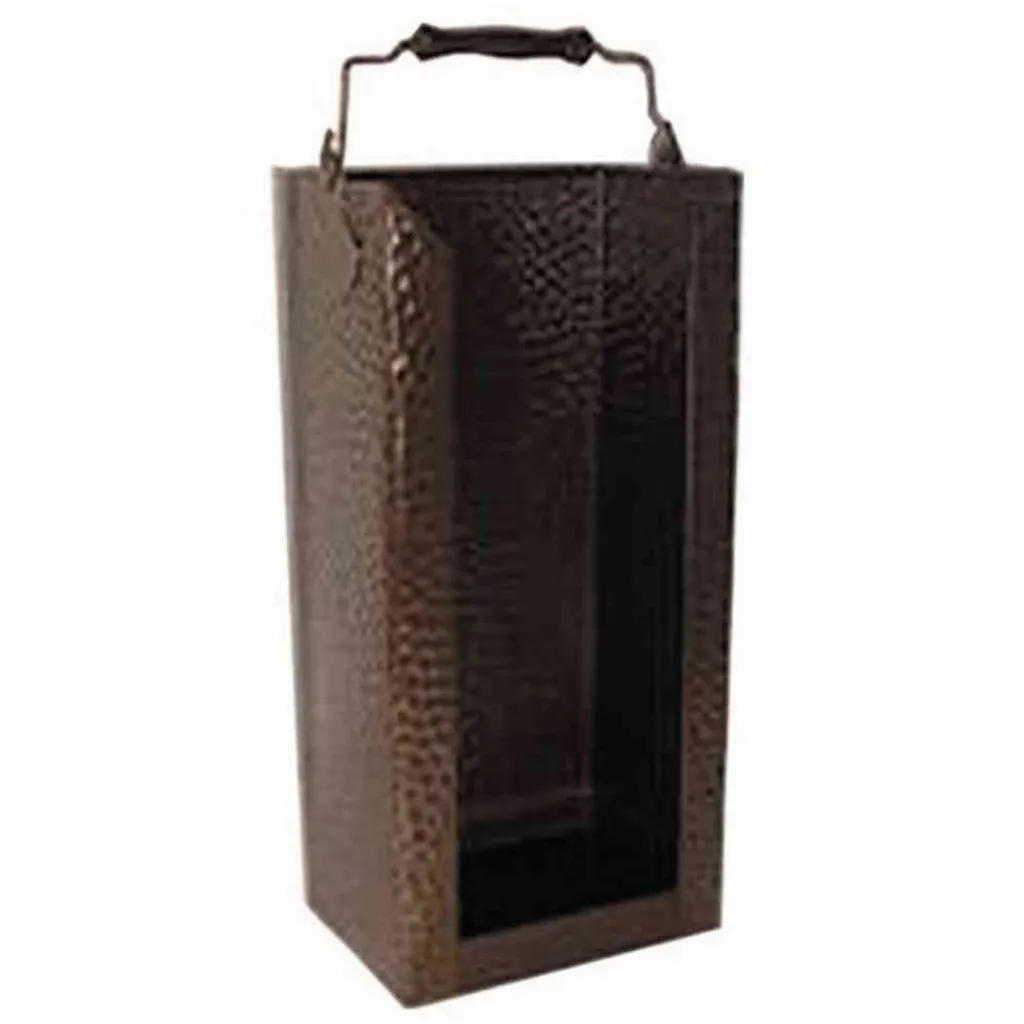 Porte-briquettes Turk 780-02 anti-salissures en laiton vieilli martelé