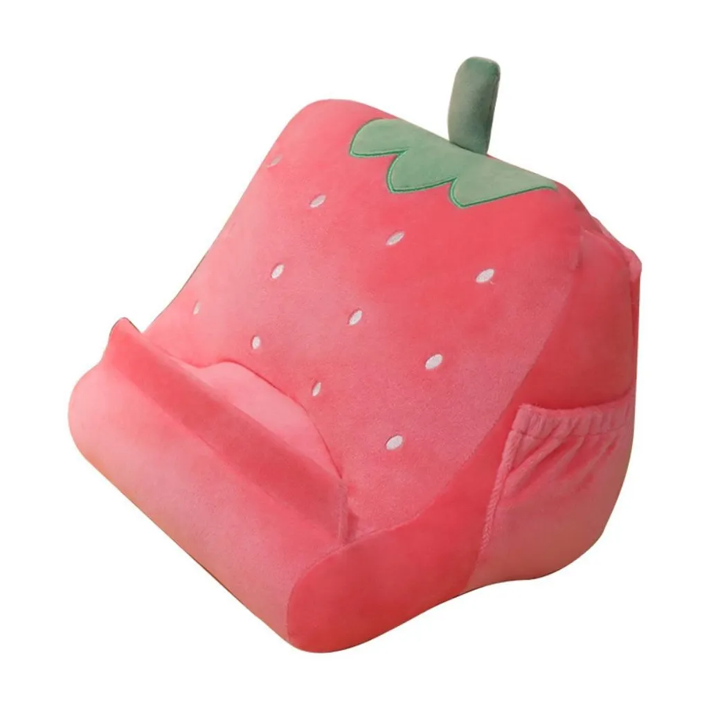 Supporto Tablet Peluche Fragola: Gadget E-Reader e Tablet per Smart Working