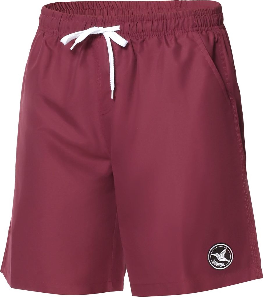 Ladeheid Herren Badehose Badeshorts Beachshorts Schwimmhose LA40-128 (Burgundy, 4XL)