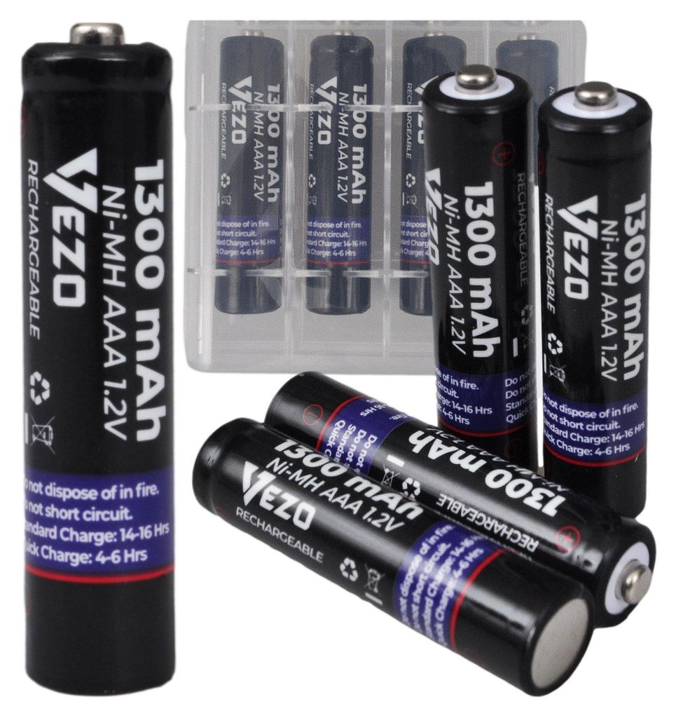 Aaa 1300Mah R3 Nimh Wiederaufladbare Batterien Für Produktbild 