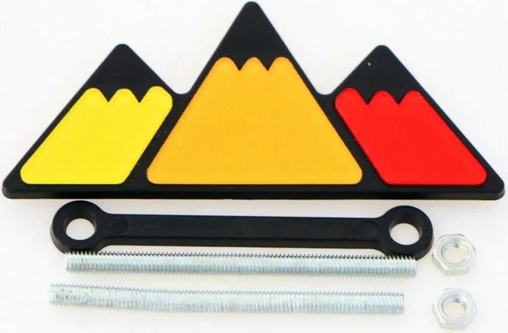 Kit Emblema Tricolore 3 Colori per Toyota Tacoma 4Runner Tundra TRD