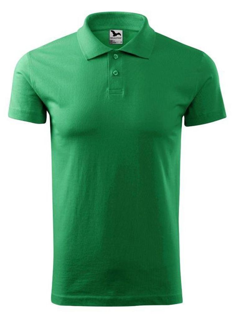 Malfini - Poloshirt für Herren, Single Jersey PP10020 (S) (Grün)