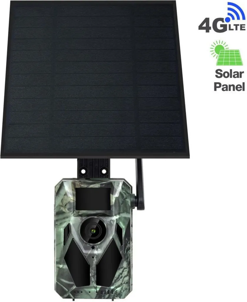 Caméra de chasse 4G solaire EVOLVEO pour suivi du gibier et forêt