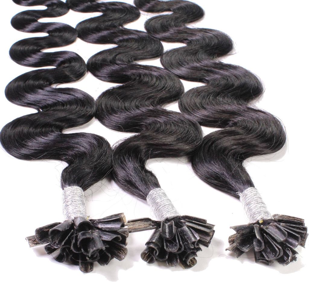hair2heart Extensions Echthaar Bondings Gewellt - 25 Produktbild 