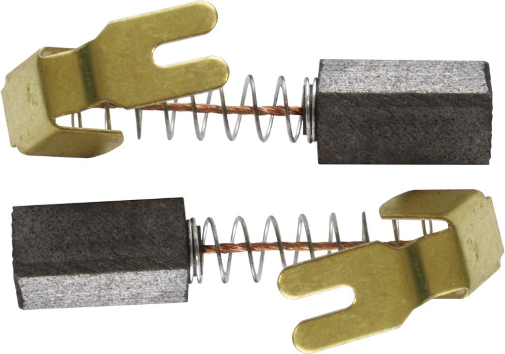 2x Motorbürsten für Metabo 6,3 x 8 x 15/16,5 mm