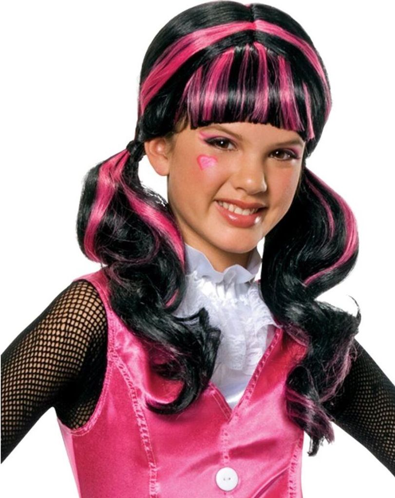 Monster High Draculaura Perücke, Kind Produktbild 