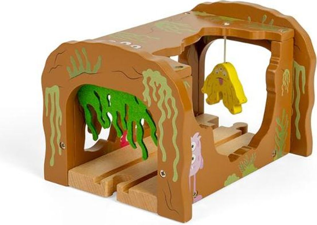 Bigjigs Monster-Tunnel aus Holz