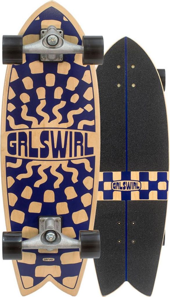 Complete Surfskate - CX Raw 29.25 Swirlcheck - Carver