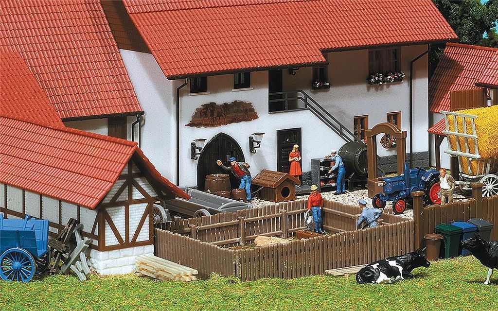 Faller 272403 - 1/160 / N Lattenzaun, 437 mm - Neu