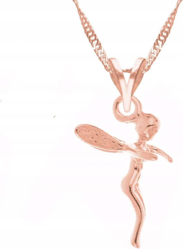 Collana Fairycore Argento 925 Oro | Pendente Fata e Magia