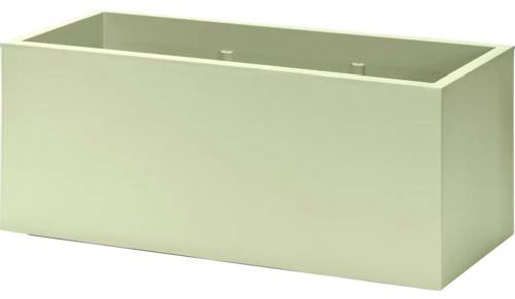 Pflanzkübel Greener KEBE Kunststoff 100 x 40 x 40 cm grün Produktbild 