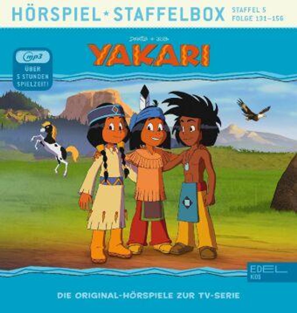 Yakari: Staffelbox 5 - Folge 131-156