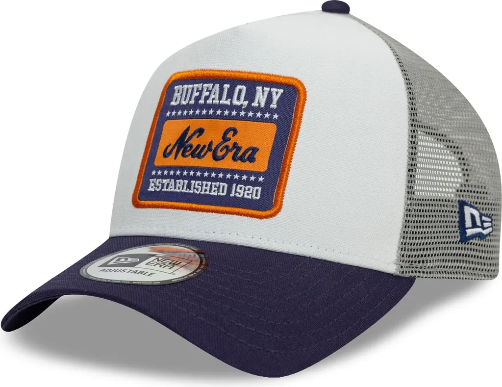 New Era A-Frame Trucker Weiß Patch - Caratteristiche e Materiali