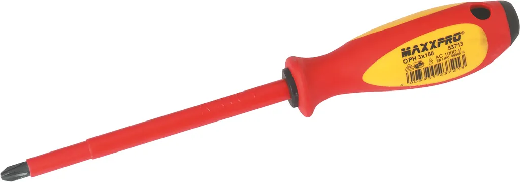 Cacciavite a Croce PH 3 VDE Isolato 1000V - Qualità Premium