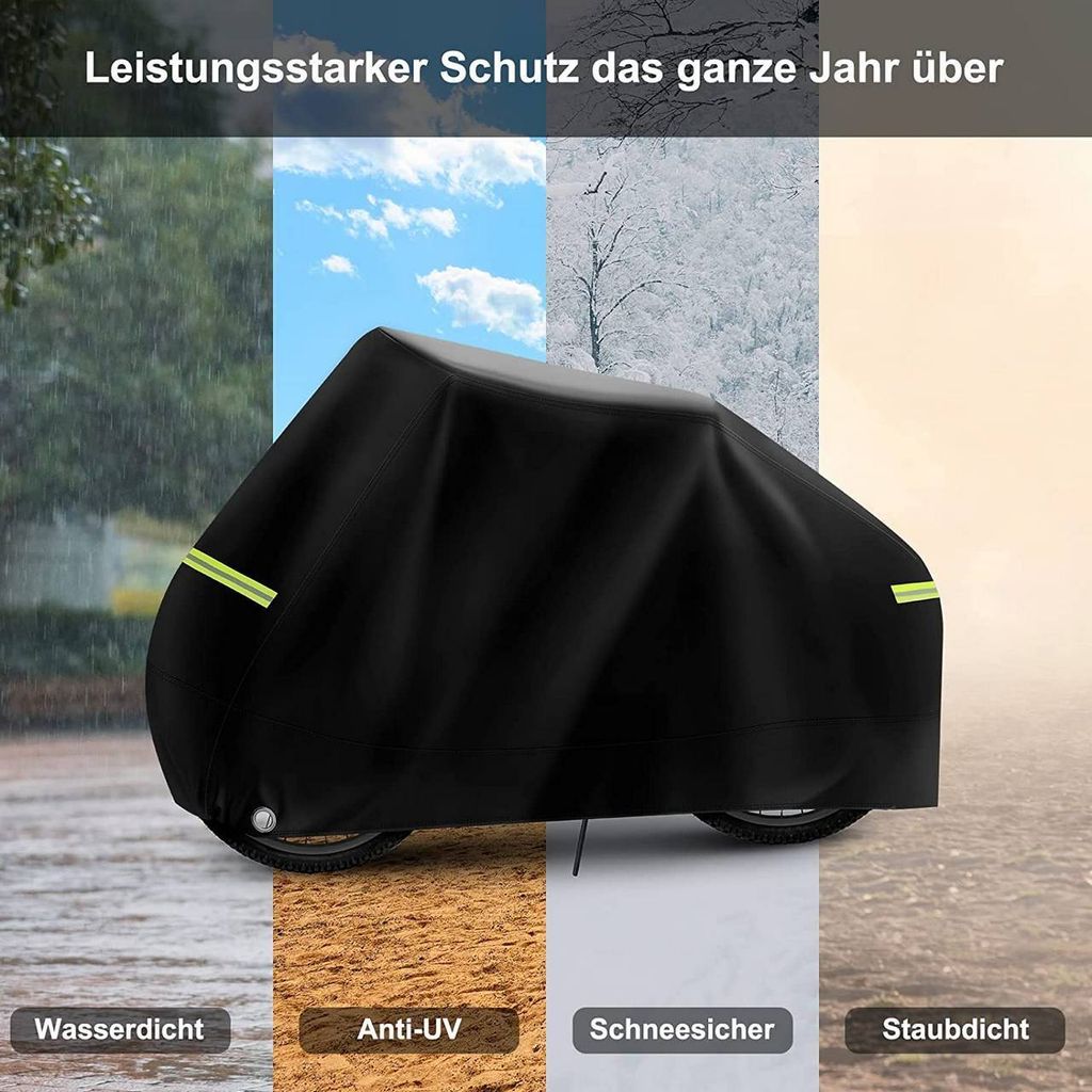Woltu Fahrradschutzhülle, Fahrradabdeckung wasserdicht, Produktbild 8