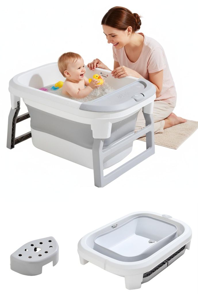 Kinderbadewanne Babybadewanne (0-9 Jahre) - Faltbadewanne Produktbild 